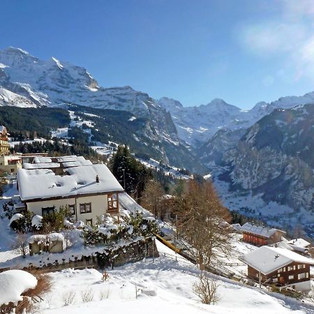 Apartment Central Wengen Extérieur photo